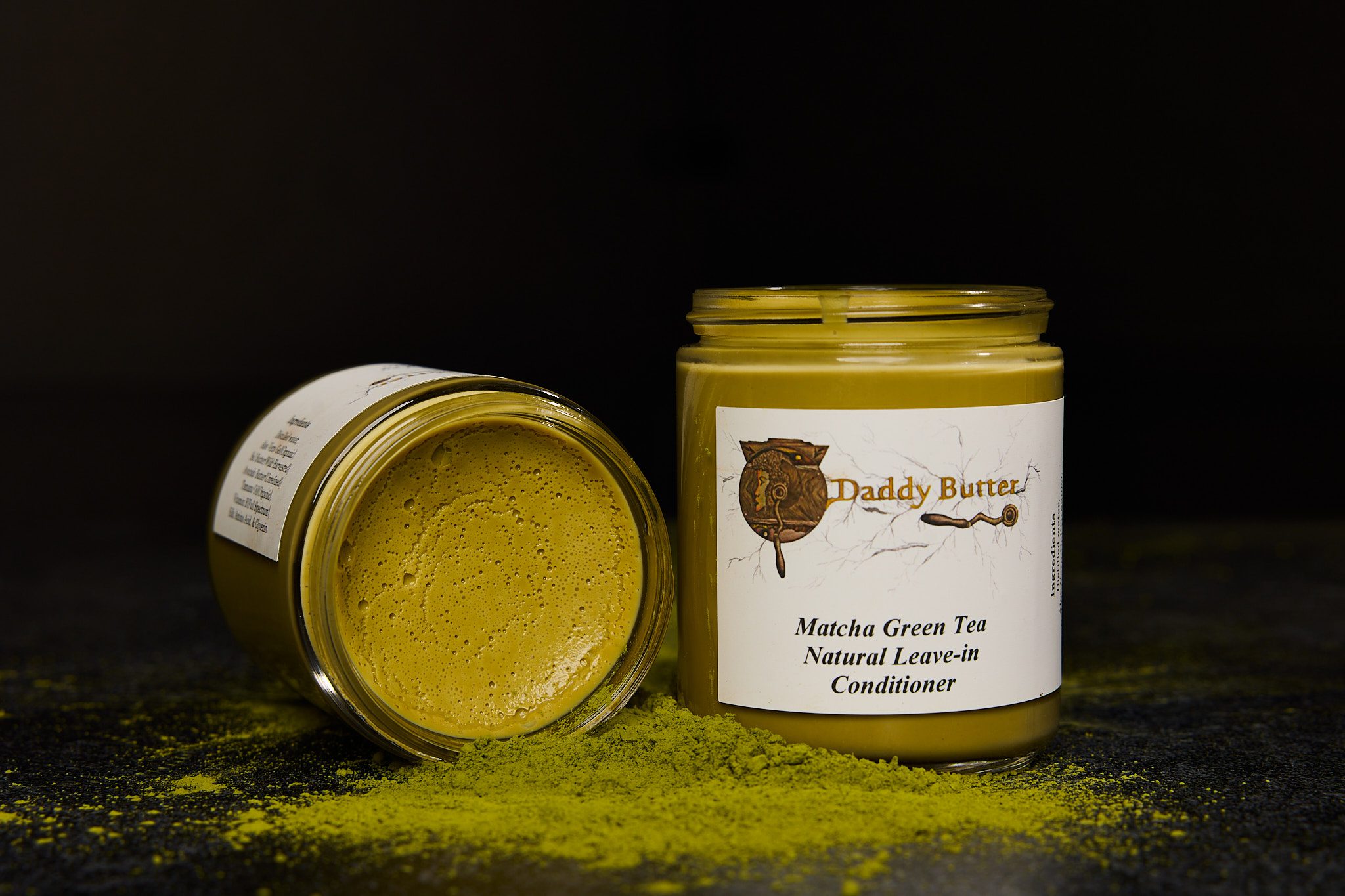 Matcha Green Tea Natural Leavein Conditioner DaddyButter The Brand